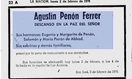 Esquelas de Agustín Penón